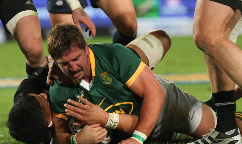 South Africa v New Zealand LIVE: Result and reaction Rugby Championship as Springboks mount late comeback