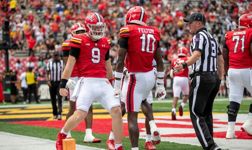 UConn defensive back ejected for violent hit on Maryland quarterback Billy Edwards Jr