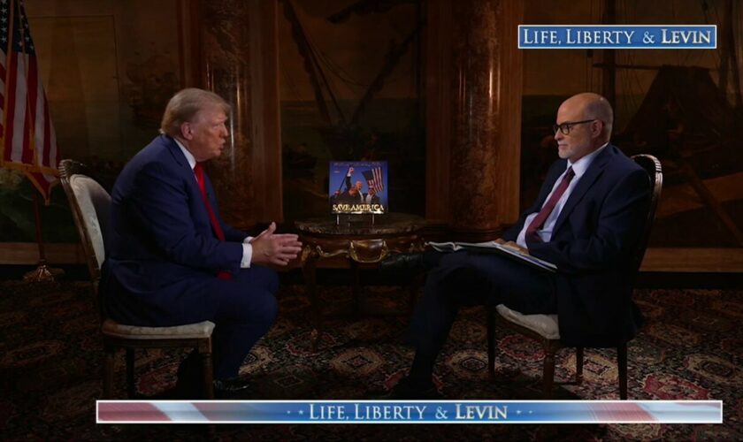 Trump unleashes on Harris, talking immigration, China in exclusive 'Life, Liberty & Levin' interview