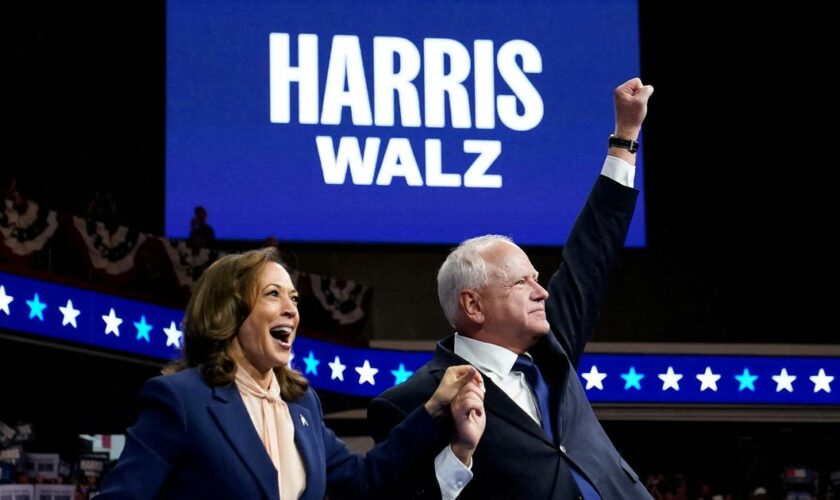 À peine nommé, le colistier de Kamala Harris sonne la charge contre Donald Trump