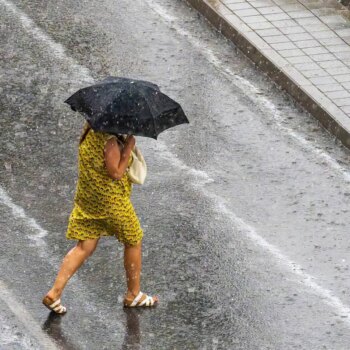 Agosto trae un descenso general de las temperaturas con tormentas fuertes tras un julio muy cálido y seco