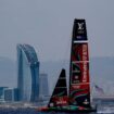 Spannend: Der Kampf um den Herausforderer-Status beim America's Cup. Foto: Joan Monfort/AP/dpa