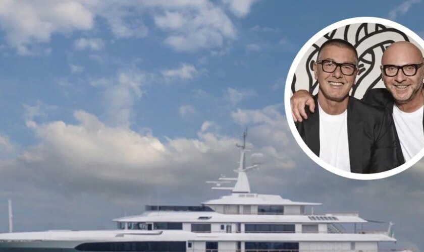 Así es el yate e Dolce & Gabbana valorado en 55 millones que navega por Formentera