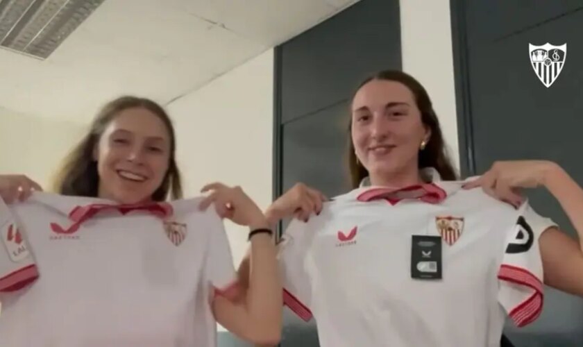 Así se hicieron sevillistas las medallistas olímpicas Marina García Polo y Alisa Ozhogina