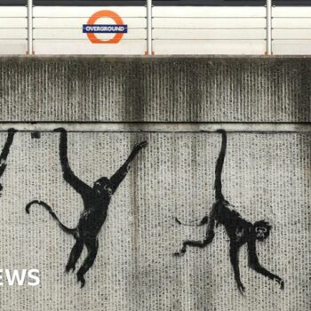 Banksy's new urban jungle sparks hunt for hidden meaning