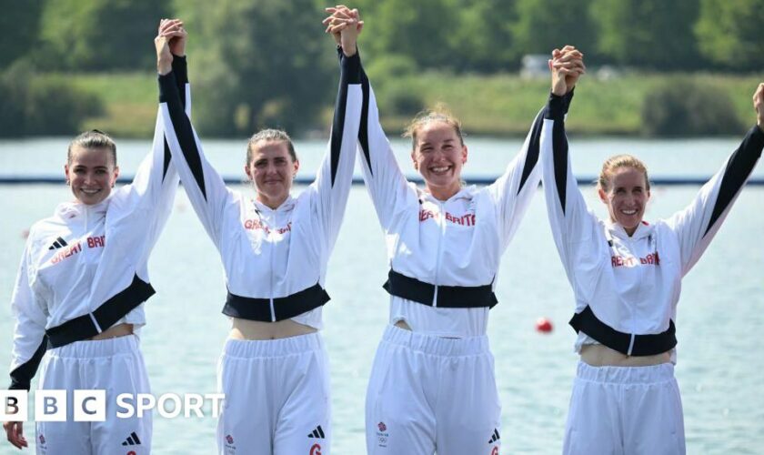 Great Britain's women's four