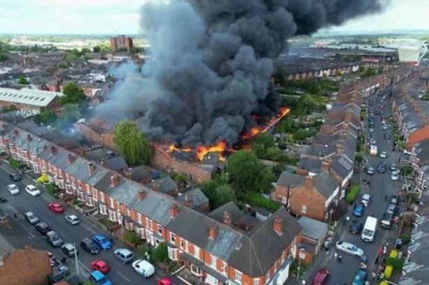 Boy, 12, arrested for 'arson' after huge fire causing hundreds of homes to be evacuated