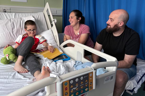 Boy, 7, becomes first in UK to have 'pioneering' robotic surgery for kidney condition