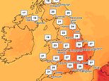 Britain to be hotter than the Sahara Desert! Temperatures will reach 33C during 'intense' heatwave this weekend... but Met Office says sunny spell could be 'short-lived' and warns of 'severe' thunderstorms on the way as Storm Debby takes aim at the UK