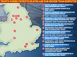 Britain's 'deadliest' hospitals: NHS Trusts where 'too many' patients are dying, official report shows - so where does YOURS rank?