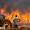 Cities on high alert as Brazil wildfires kill two