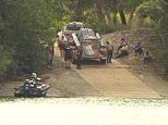 Cooktown crocodile attack: Human remains found after father snatched in front of wife and kids