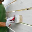 DIY fans explain hack for rapidly painting garden fences without a brush