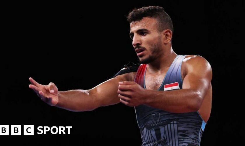 Egypt wrestler Mohamed Ibrahim