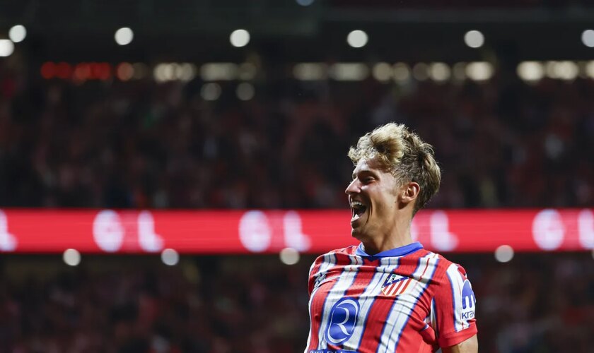 El Atlético vapulea al Girona con los superhéroes de casa: Llorente, Griezmann y su escudero Barrios