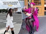 Emily in Paris fans who recreate the show's outfits in the capital admit they're 'embarrassed' after a backlash from locals who say 'French people don't dress like this'