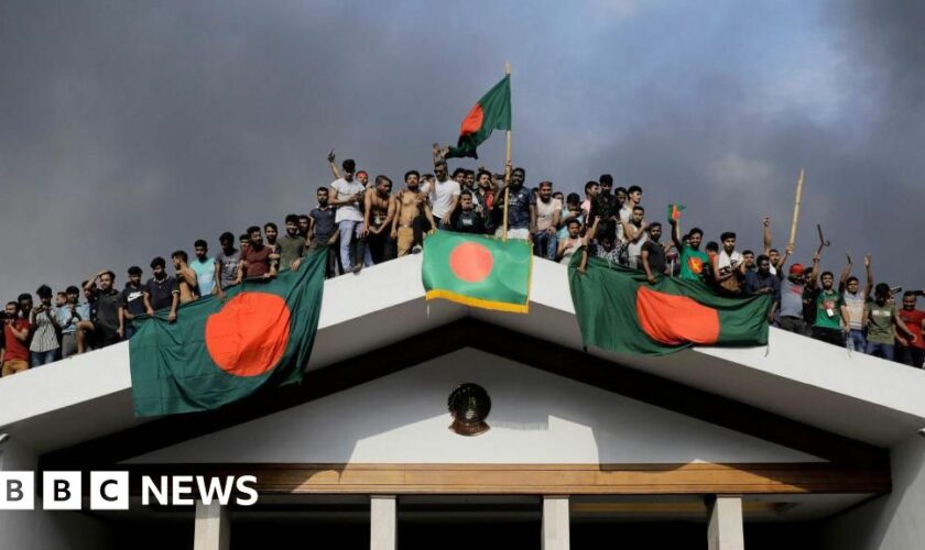 Euphoria in Bangladesh after PM Sheikh Hasina flees country