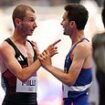 Ex-Premier League star Danny Mills' son in furious row with French rival as four athletes tumble in chaotic final stretch of 5000m heat at Paris Olympics