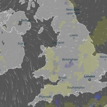 Exact date UK's summer abruptly ends as weather maps turn eerie yellow