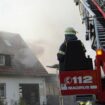 Mehrstündiger Einsatz für die Feuerwehr in Tettnang. Foto: Südwestdeutsches Mediennetzwerk/dpa