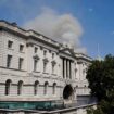 Firefighters respond to blaze at London's Somerset House