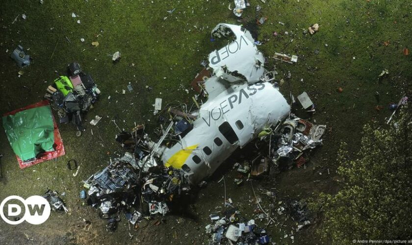 Flugzeugabsturz in Brasilien: Ermittlungen laufen