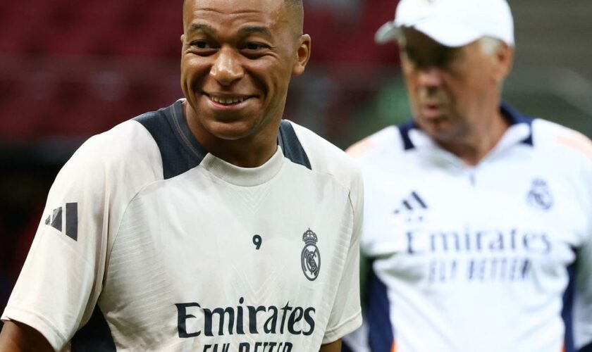 Foot : «Ça a ruiné mes vacances», sourit Carlo Ancelotti sur l’arrivée de Kylian Mbappé au Real Madrid