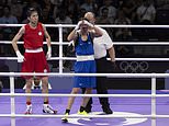 Fresh Olympics gender boxing row erupts as defeated Bulgarian fighter 'makes female chromosomes gesture' in the ring after being beaten by 'biologically male' Lin Yu-Ting at the Paris games