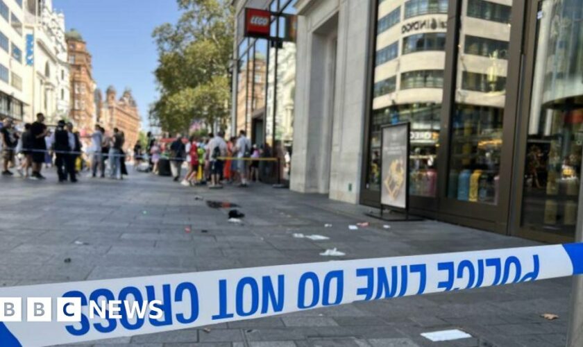 Girl, 11, and woman, 34, stabbed in central London