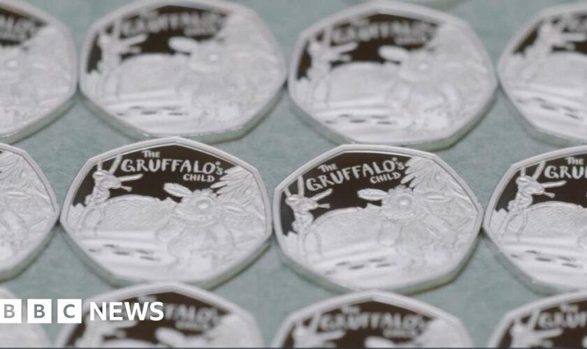 Gruffalo's Child to go on limited edition 50p coin