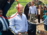 Harry and Meghan's security use bulletproof ballistic briefcase to protect couple from potential shooters in crime-swept Colombia