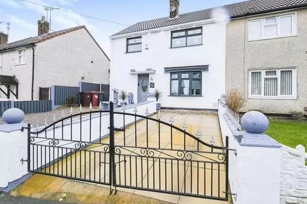 Home branded 'chavviest house in Britain' sells for £180,000 - the inside is amazing