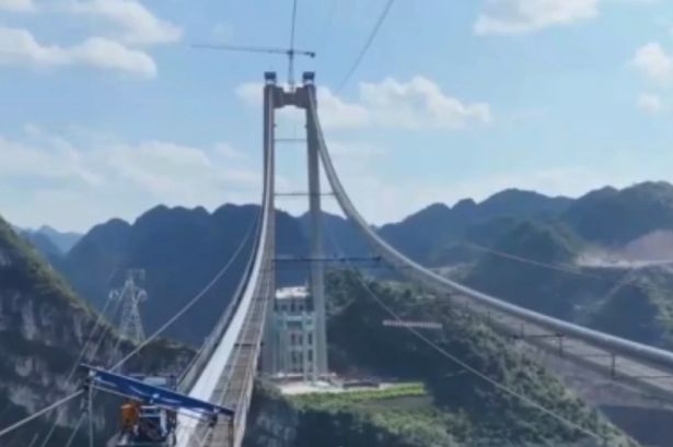 Incredible bridge will cut drivers' journeys from 70 minutes to just one once completed