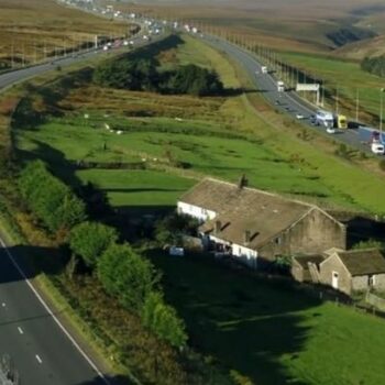 Inside family home built in middle of M62 motorway as owners explain unusual location