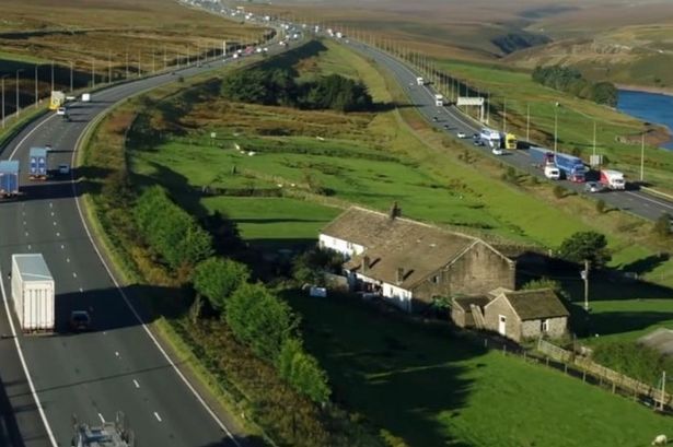 Inside family home built in middle of M62 motorway as owners explain unusual location