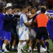 JO - Foot : en vidéo, les grosses tensions entre la France et l’Argentine après la qualification des Français pour les demi-finales