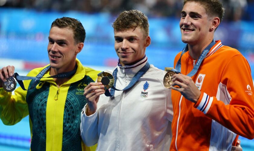 JO - Natation : si Léon Marchand était une nation, il serait... 9e au classement des médailles