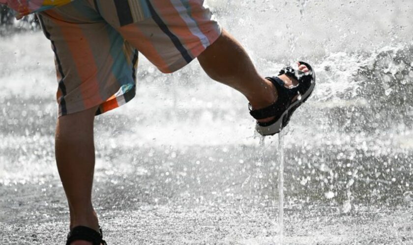 Mehr als 35 Grad registrierte der DWD in Bad Neuenahr-Ahrweiler in Rheinland-Pfalz Foto: Arne Dedert/dpa