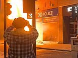 Jail cells are cleared and lawyers put on standby in crackdown amid fears of weekend of riots: Sunderland burns on fresh night of shame and Southport MP slams 'disgusting extremists hijacking grief' - but Kemi says 'we can't ignore tensions'