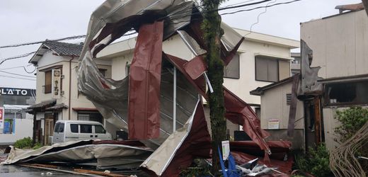 Japan: Taifun »Shanshan« trifft auf Land – Dutzende Verletzte