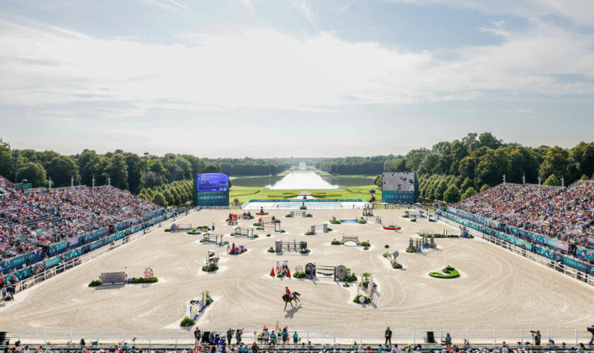 « Juste magique » : aux JO, le décor du parc du château de Versailles a subjugué les cavaliers amateurs