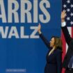 Kamala Harris präsentiert Vizekandidat Tim Walz in Philadelphia