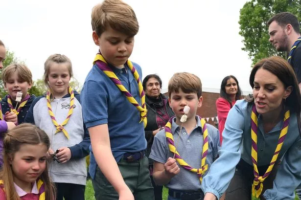 Kate and William take on George, Charlotte and Louis in wholesome Nerf battle family fun day