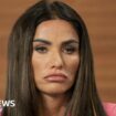 Katie Price arrested for failing to attend court on return to UK