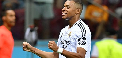 Kylian Mbappé trifft im UEFA-Supercup: Real Madrid gewinnt gegen Atalanta Bergamo