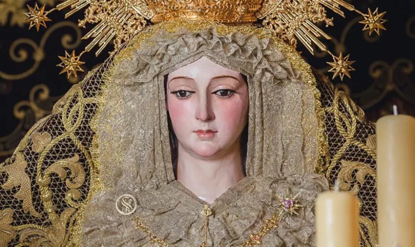 La Soledad de Gerena procesiona este sábado por el medio siglo de su coronación canónica