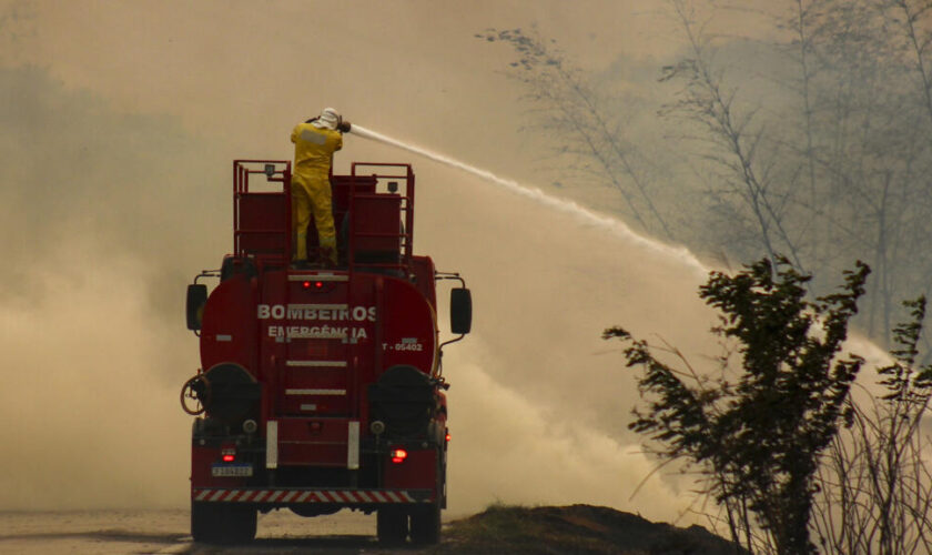 Le Brésil "en guerre" contre les incendies dans le sud-est du pays