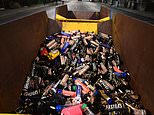 Let the Notting Hill clean-up commence! Council teams work through the night to tidy up after mountains of food packages, drinks cans and laughing gas canisters dumped