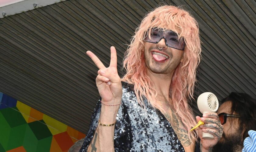 Bill Kaulitz auf dem CSD