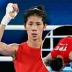 Lin Yu-ting joins fellow gender row boxer Imane Khelif in winning Olympic gold as she beats Julia Szeremeta in the women's featherweight final